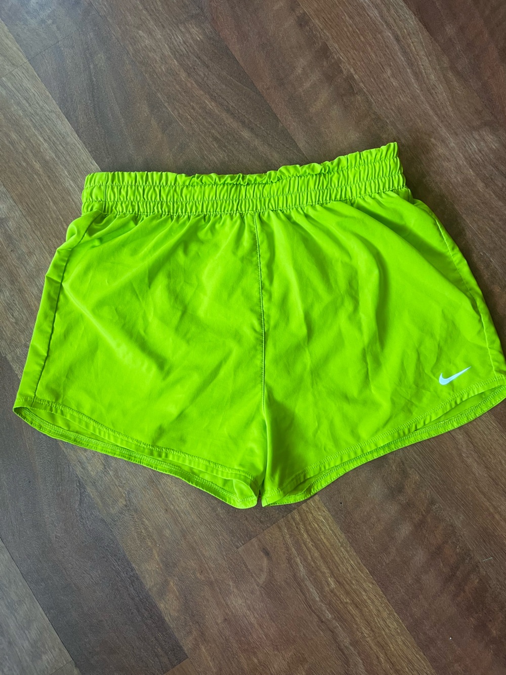 Nike Bright Lime Green Athletic Shorts
